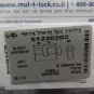 NEW!!! MUL T LOCK INTERACTIVE PLUS SUPER! CYLINDER DOOR LOCK HIGH SECURITY 81MM