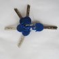 Euro profile security Door lock cylinder 40+40 80 millimeters special key shape
