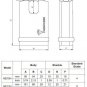 Mul-T-Lock Padlock NE10H 10MM High Security Interactive + PLUS BORON SHACKLE