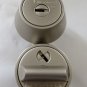2 Pcs Mul-t-lock MT5 Keyed Alike Double Cylinder Captive Deadbolt -Nickel Satin