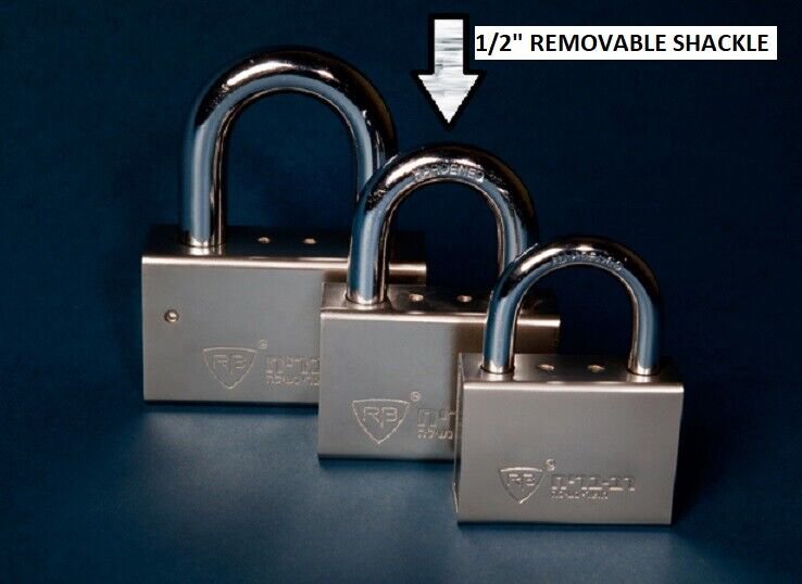 Rav-Bariach Padlock High Padlock 1/2" shackle Heavy duty 13mm