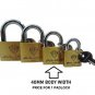 ALBA Padlock  KEYED ALIKE Quality lock sheds gate latch hasp garage outdoor