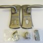 DOOR HARDWARE FOR 265 LOCK 4 WAY MUL-T-LOCK CASE COVER PLATES LEVER NICKEL