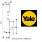 Yale Electric Strike Door Lock NC Long mortise Long Narrow-type European Style