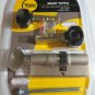 Yale door lock cylinder high security euro profile cog wheel gear W/O THUMB-TURN