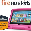 Fire HD 8 Kids Tablet, 8" HD Display, Ages 3-7, 32 GB, Pink Kid-Proof Case Fire HD 8 Kids Tablet, 8" HD Display, Ages 3-7, 32 GB, Pink Kid-Proof Case