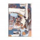 100% Vertical rectangle Modern Art Pure Handmade Wall Decor Canvas Oil Painting