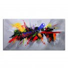 Ha's Art 100% Handmade Abstract Oil Painting Wall Art Minimalist Modern Colorfu Ha's Art 100% Handmade Abstract Oil Painting Wall Art Minimalist Modern Colorfu