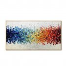 Handmade Abstract Oil Painting Top Selling Wall Art Modern Minimalist Colorful