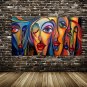 Top Selling Handmade Abstract Oil Painting Wall Art Modern Figure Picture Canv