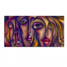 Top Selling Handmade Abstract Oil Painting Wall Art Modern Brown Figure Picture Top Selling Handmade Abstract Oil Painting Wall Art Modern Brown Figure Picture