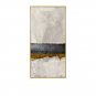 Abstract Golden Horizon Canvas Painting Flowing Big Paint Posters  Fashion Tabl