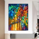 100% Handmade thick knife landscape modern nordic artwork oil painting for off 100% Handmade thick knife landscape modern nordic artwork oil painting for off
