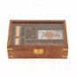 Old Modern Handicrafts ND061 Wooden Game Set with Brass Goblet