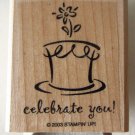 STAMPIN UP 2003 Celebrate You Birthday Double Sided Stamp