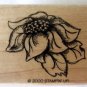 Stampin Up Rubber Stamp 2000 Flower In The Garden Wood Mounted Floral