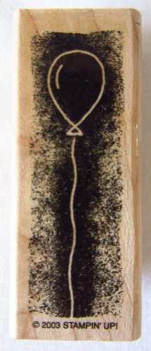 Stampin Up Ballon Stipple Celebration Collection Rubber Mounted Stamp Occasion