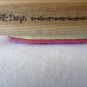 FRL Designs Heart Dust Valentine Love Background Rubber Stamp Wedding