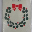 New JANOME Scan n Sew Large Sewing Embroidery Design Sheet Christmas Holiday