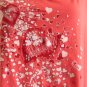 COLDWATER CREEK 1X Pink Orange Embellished Sequins Embroidered Hearts Top Shirt