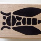HOT POTATOES Bug Insect 2.5 x 2 Wood Mounted Rubber Stamp