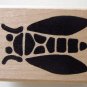 HOT POTATOES Bug Insect 2.5 x 2 Wood Mounted Rubber Stamp