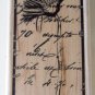 STAMPINGTON & CO Pressed Profile Flower Collage Wood Mounted Stamp