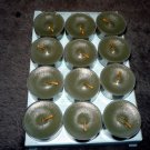 PARTYLITE Tealight AGAVE NECTAR Box of 12 NIB VO4537 FREE SHIPPING