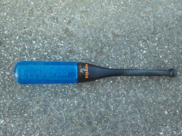 ultra rare Larami Vortex Power Bat Mike Piazza plastic bat clear blue 2001 useD