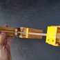Nerf replacement part barrel extension shoulder butt stock 18 max ammo clip GOLD