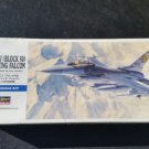 F-16CJ Fighting Falcon USAF Hasegawa 1:72 scale model kit D18:1000 made Japan