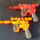 lot 2 Star Tours Star Wars Rebel Alliance sound blaster red & orange 1996 Hasbro