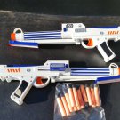 lot 2 Star War Galactic Republic single shot blaster gun W red light 2006 Hasbro