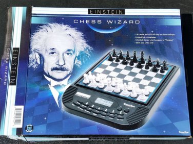 Excalibur Einstein Chess Wizard E714 136 levels electronic board game in VNC