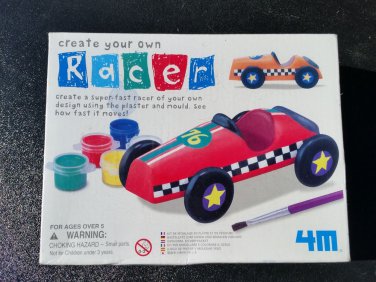 Create your own Racer 4M #3594 design using plaster & mold complete kit for 1