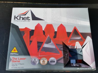 Khet The Laser Game strategy at speed of light 2008 Innovention Toys Mensa comP