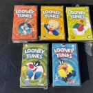 lot 5 VHS Looney Tunes Collector's Edition Bugs Daffy Porky Sylvester Foghorn