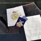 Stitchin Stuff Joan Thomasson Angel ornament hand painted needlepoint NO THREAD