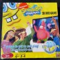 Spongebob SquarePants 3D DVD game Nickelodeon N7564 Mattel 2008 w 3D glasses