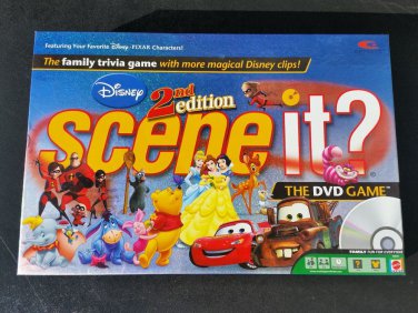 scene it? Disney 2nd edition the DVD family trivia game K8820 2007 Mattel comp