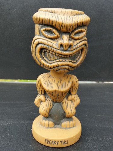 Funko Freaky Tiki 6" tall plastic bobblehead wobbler year 2000 preowned no box