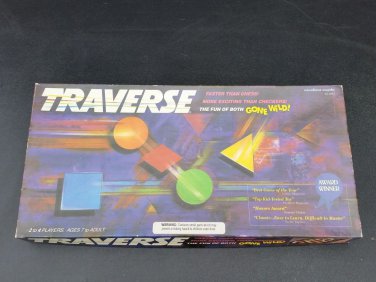 Traverse board game 1992 Educational Insight EI-3013 faster then chess completE