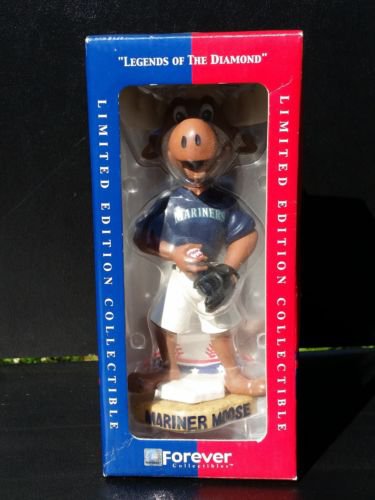 Seattle Mariner Moose mascot bobble head 2002 Forever Collectibles Legends
