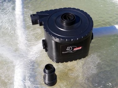 Coleman 4D Quick Pump portable air pump battery operated inflate / deflate useD