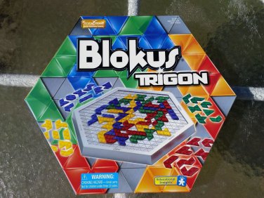 Blokus Trigon 2006 Educational Strata Gem tangle of triangular strategy completE
