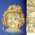 Children PORTRAIT from YOUR PHOTO drawing with pencil 50x70 cm Italy handmade