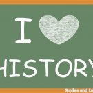 I Love History, Printable Poster