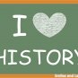 I Love History, Printable Poster