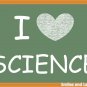 I Love Science, Printable Poster