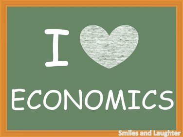 I Love Economics, Printable Poster